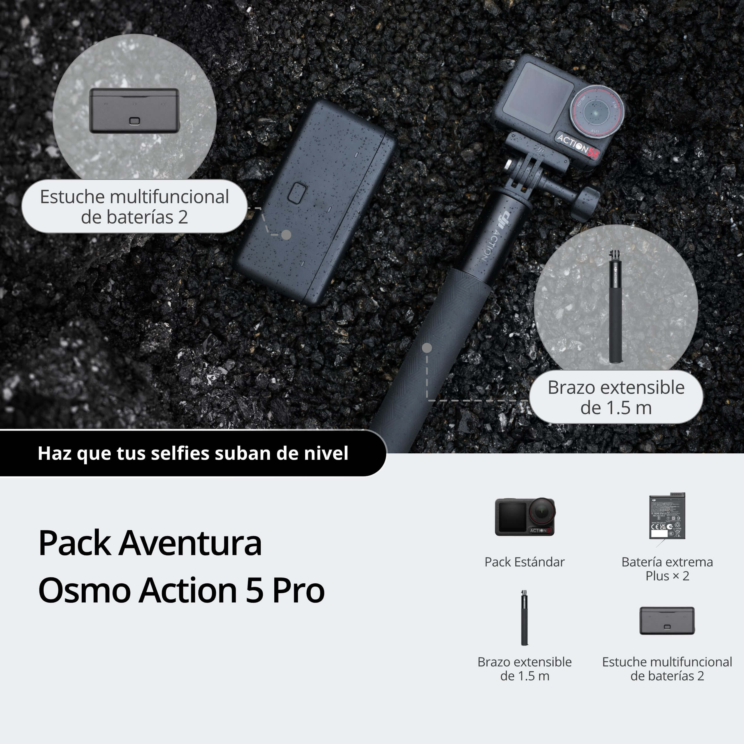 Osmo Action 5 Pro Adventure Combo