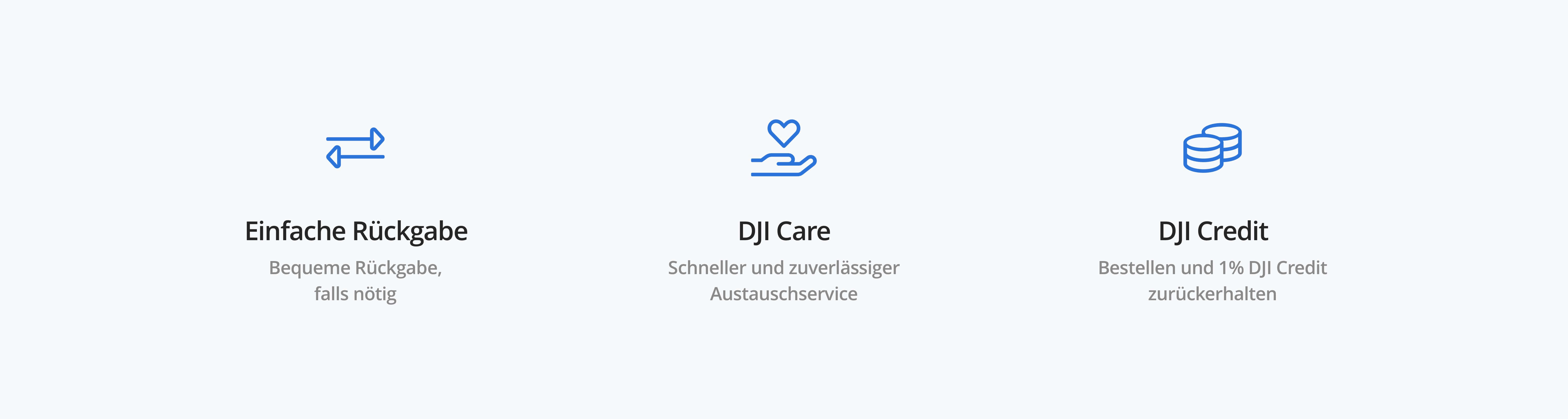 Weitere Gründe für DJI