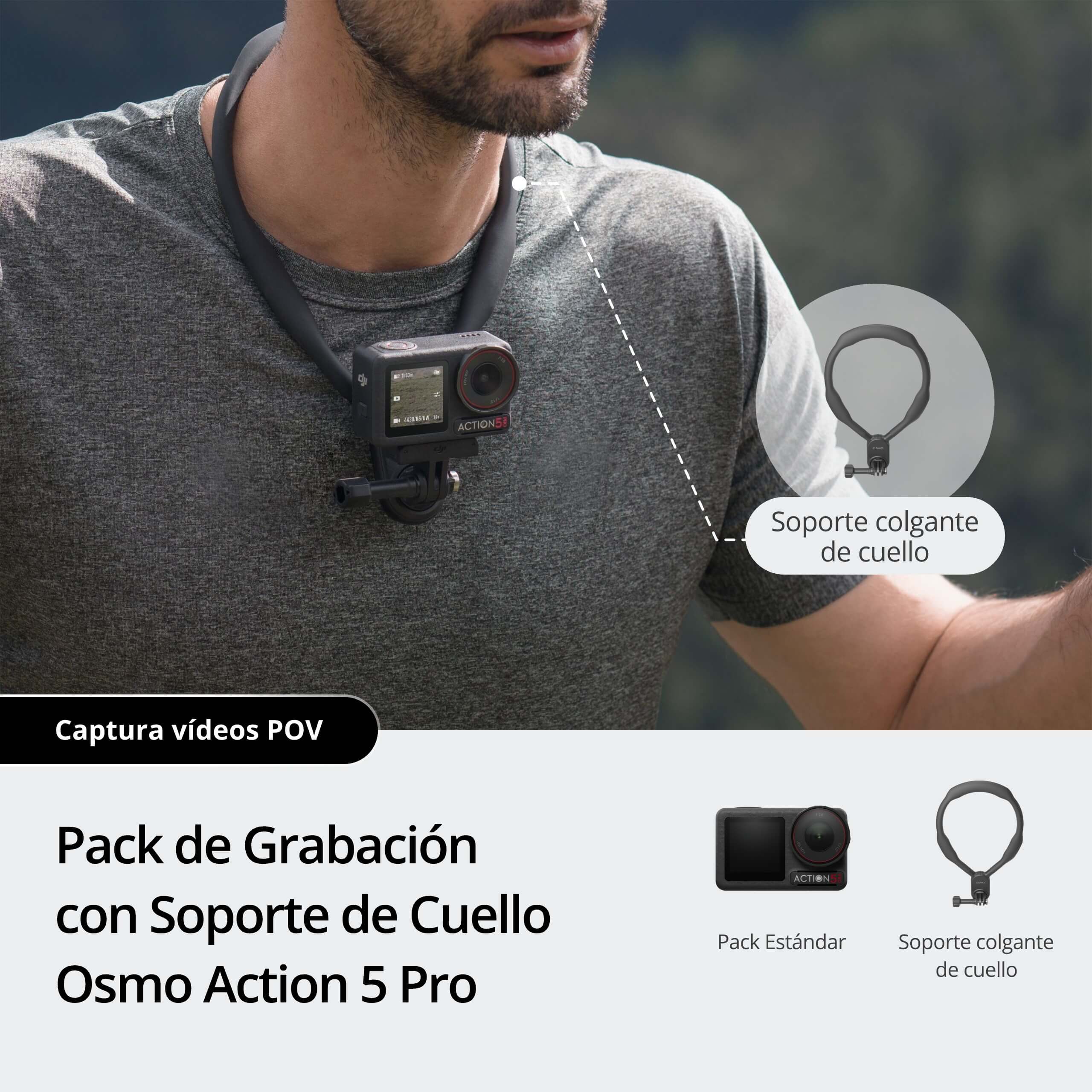 Osmo Action 5 Pro Neck-Hanging Combo