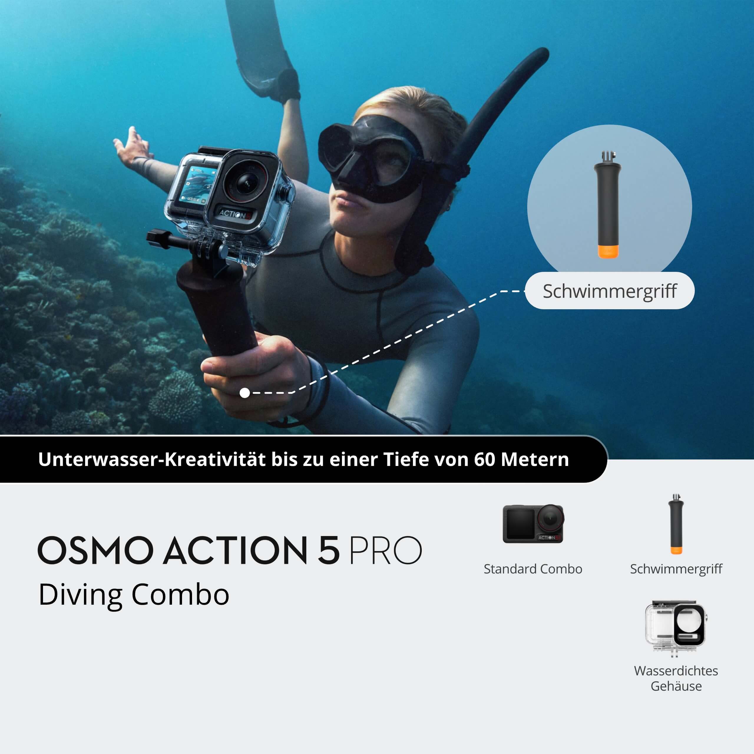 Osmo Action 5 Pro Diving Combo