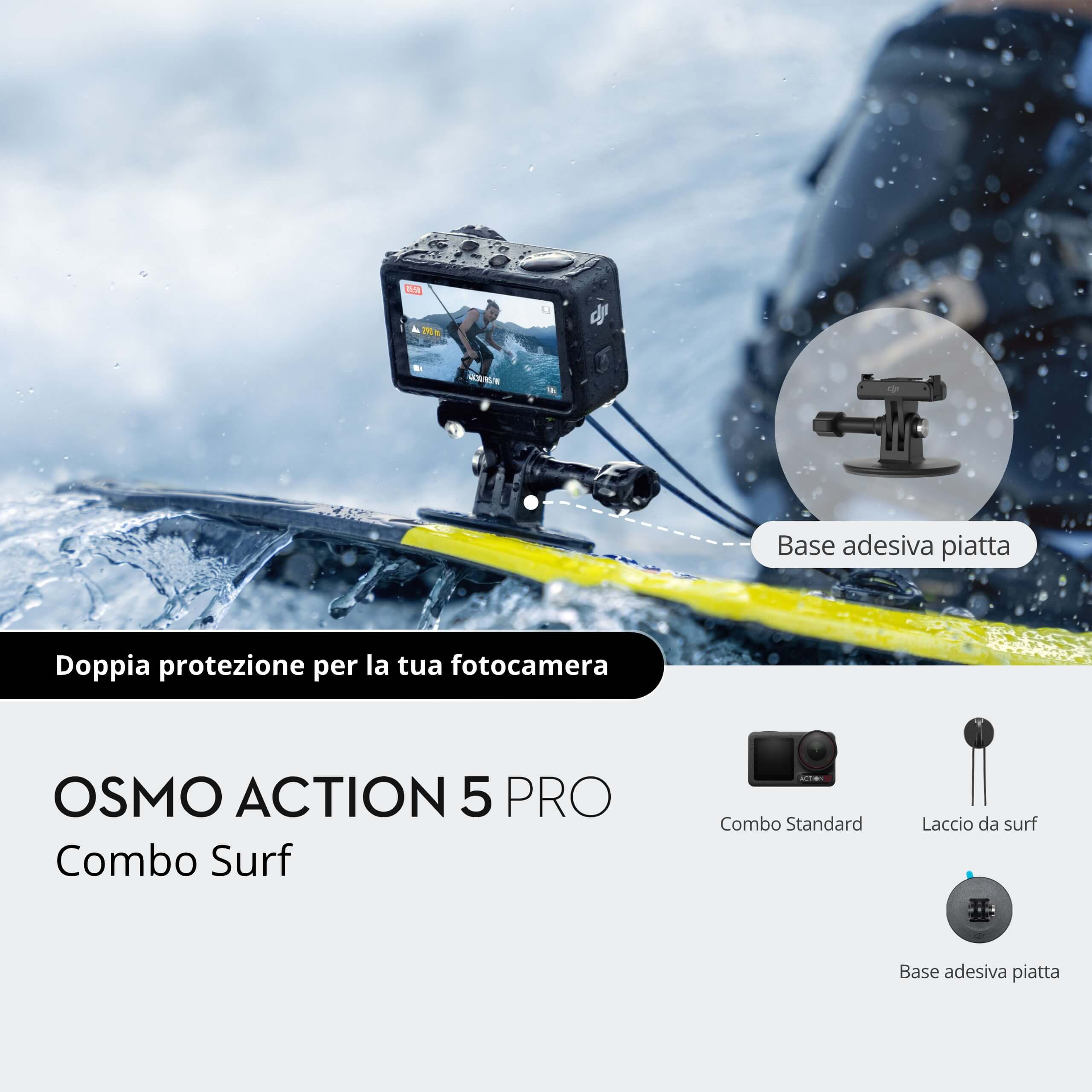 Osmo Action 5 Pro Surfing Combo