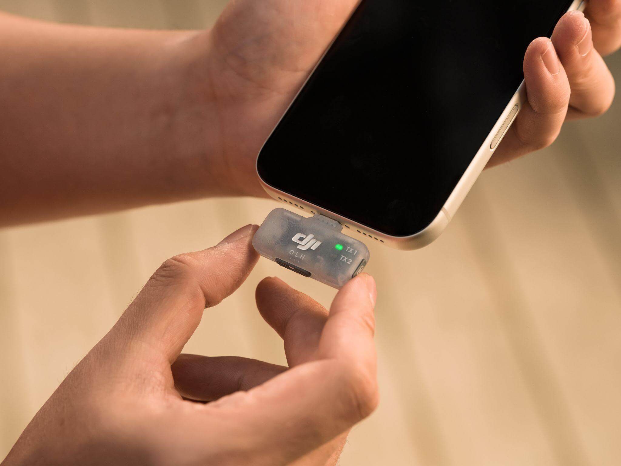 Comment connecter un microphone externe à un smartphone - Boutique DJI