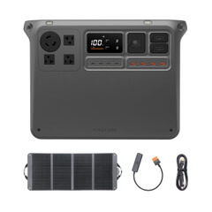 DJI Power 2000 & 120W ソーラーパネル ×1