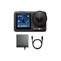 Osmo Action 5 Pro Combo di ricarica GaN da 140 W