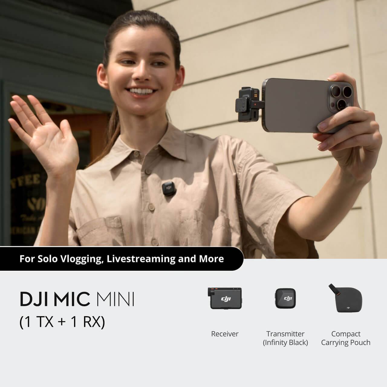 DJI Mic Mini (1 TX + 1 RX) — Glazer's Camera