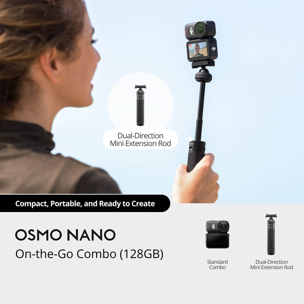 Buy Osmo Nano 4K Small Wearable Camera - DJI Store