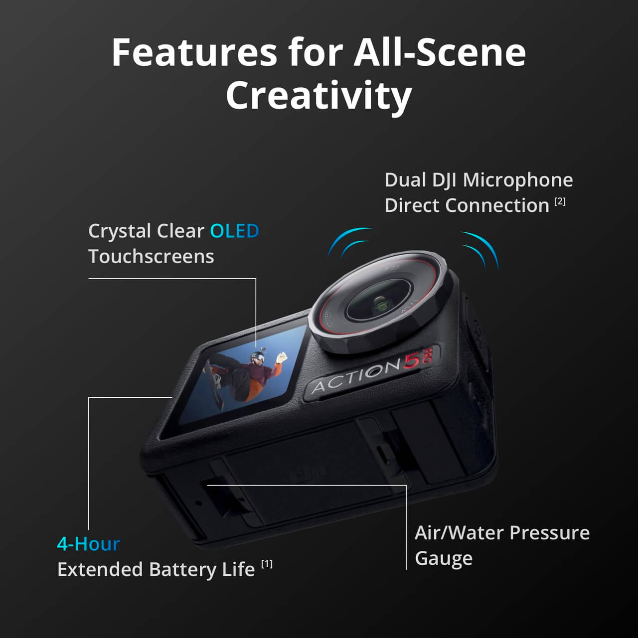 Buy Osmo Action 5 Pro Standard Combo (1 battery) - DJI Store