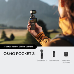 Buy Osmo Pocket 3 - 1″ CMOS Pocket Vlogging Camera