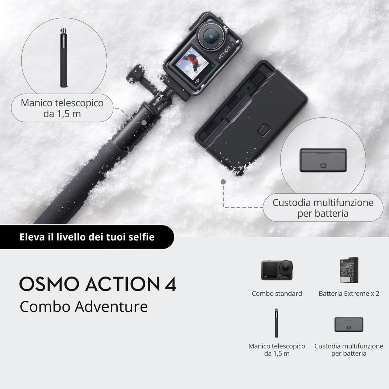 Acquista Osmo Action 4 - DJI Store