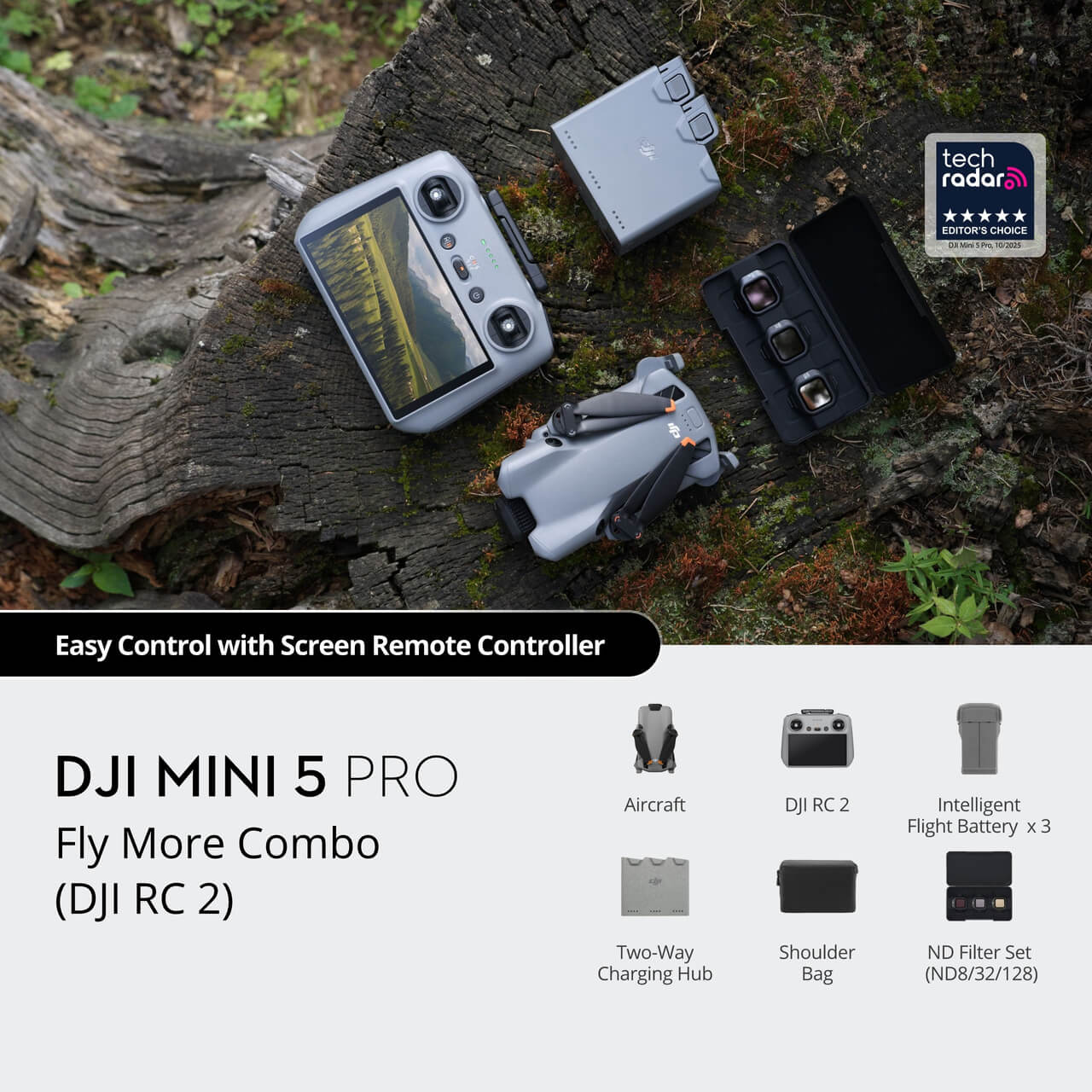 Buy DJI Mini 5 Pro - All-In-One 1-Inch CMOS Mini Camera Drone