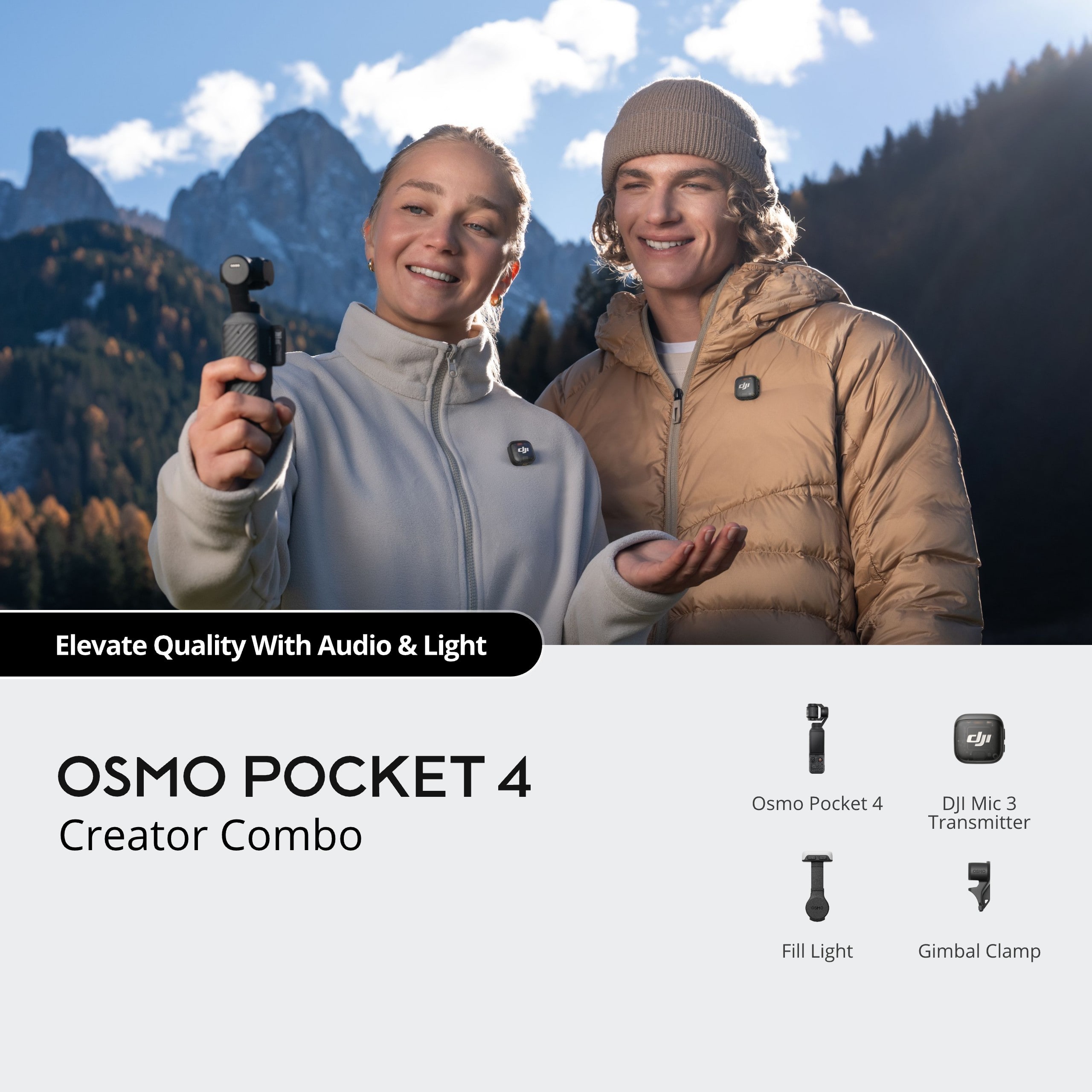 DJI Osmo Pocket 4 Creator Combo official product detail 2