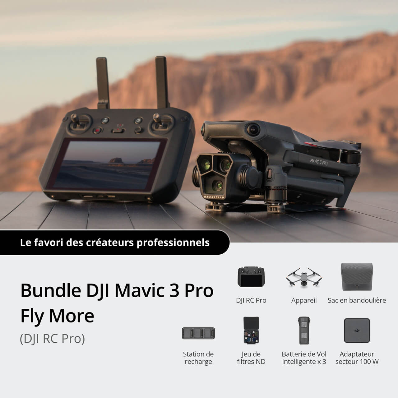 DJI Mavic 3 Pro FMC (Fly More Combo) (DJI RC Pro)