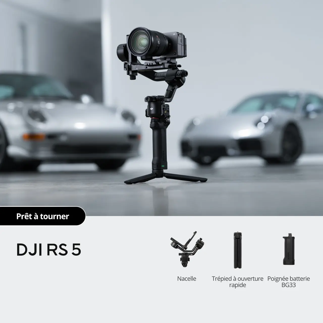 Contenu — Pack Standard DJI RS 5