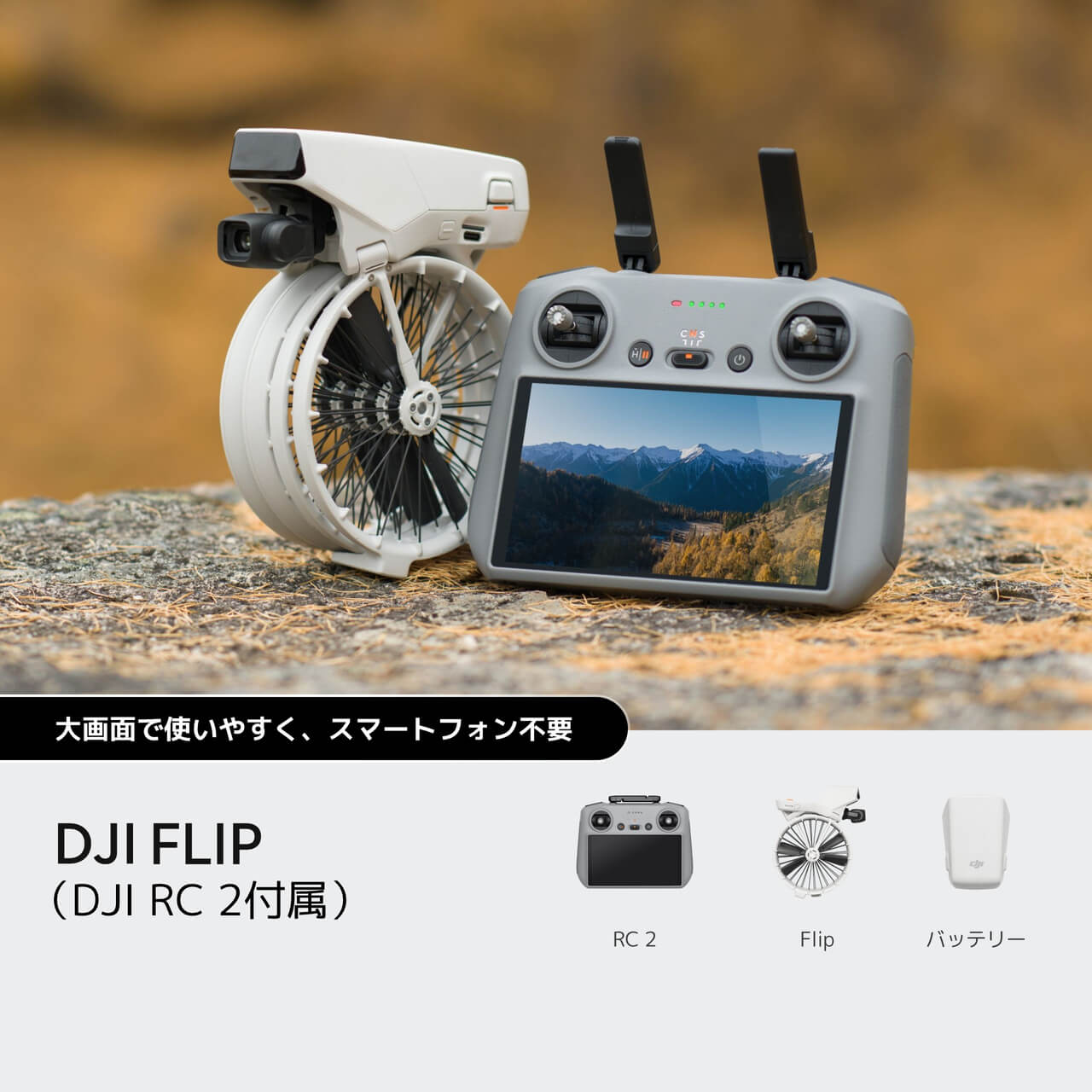 DJI Flipを購入 - ミニカメラドローン - DJIストア