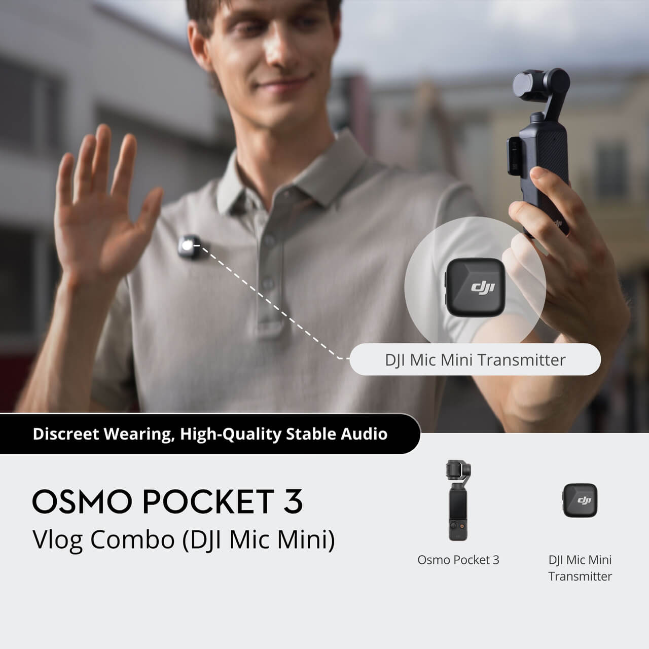 Buy Osmo Pocket 3 - 1″ CMOS Pocket Vlogging Camera