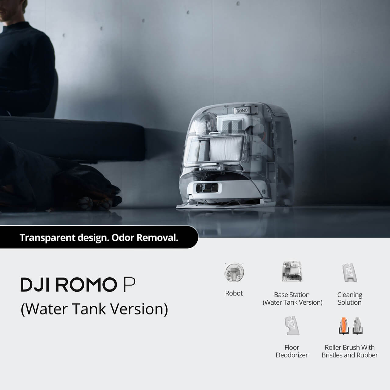 DJI ROMO Nass-Trocken-Saugroboter