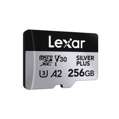 Buy Lexar Professional SILVER PLUS 256GB U3 A2 V30 microSDXC - DJI