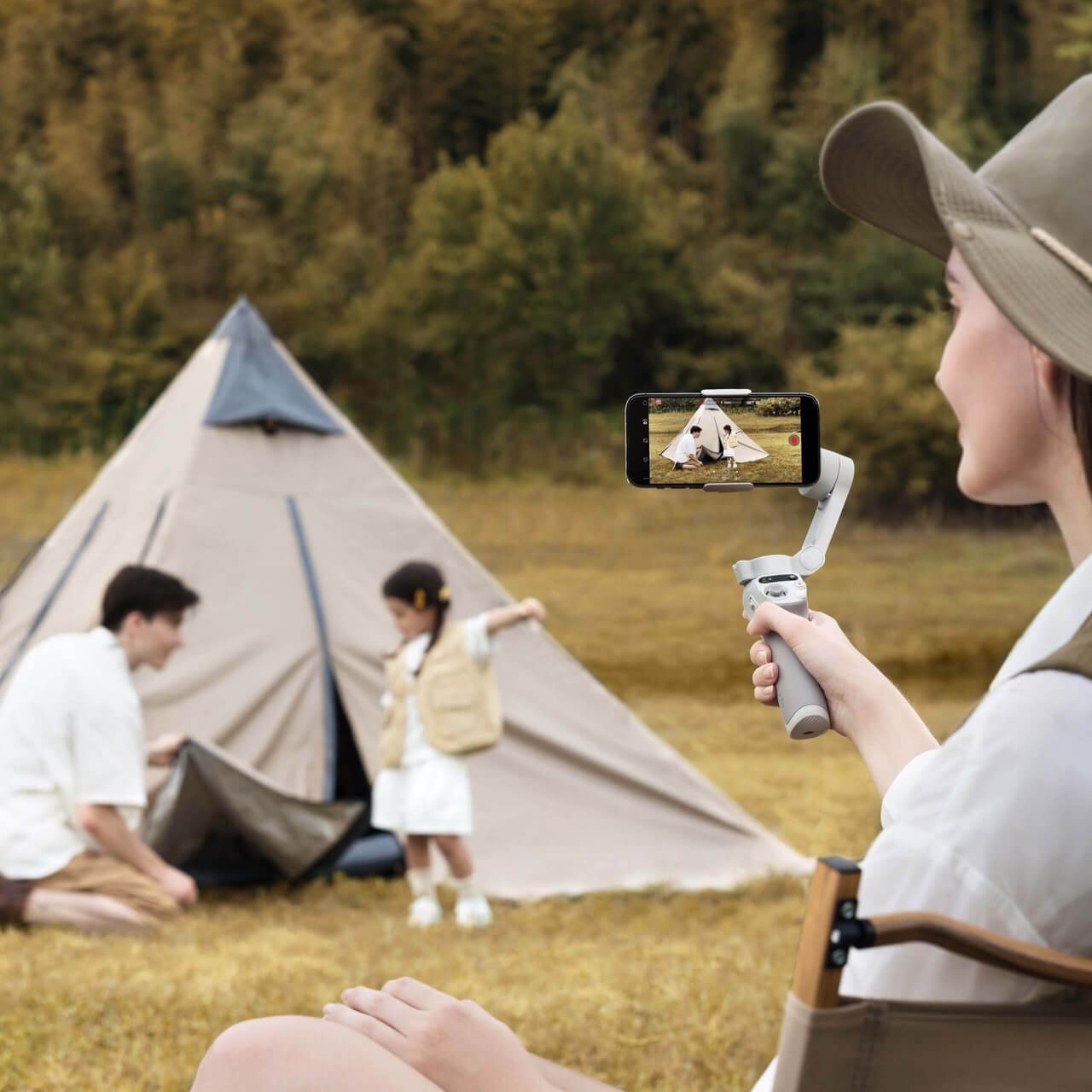 Estabilizador para Smartphone DJI Osmo Mobile SE Cinza