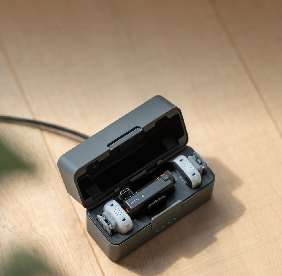DJI Mic Mini 2S (2 TX + 1 RX + Charging Case) - Mini Wireless