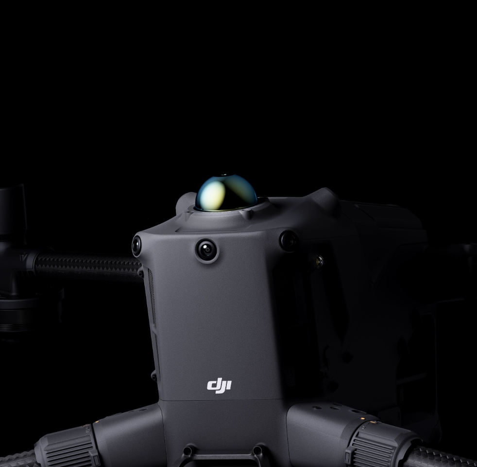 Sistem de detecție DJI Matrice 400 cu LiDAR și senzori vizuali