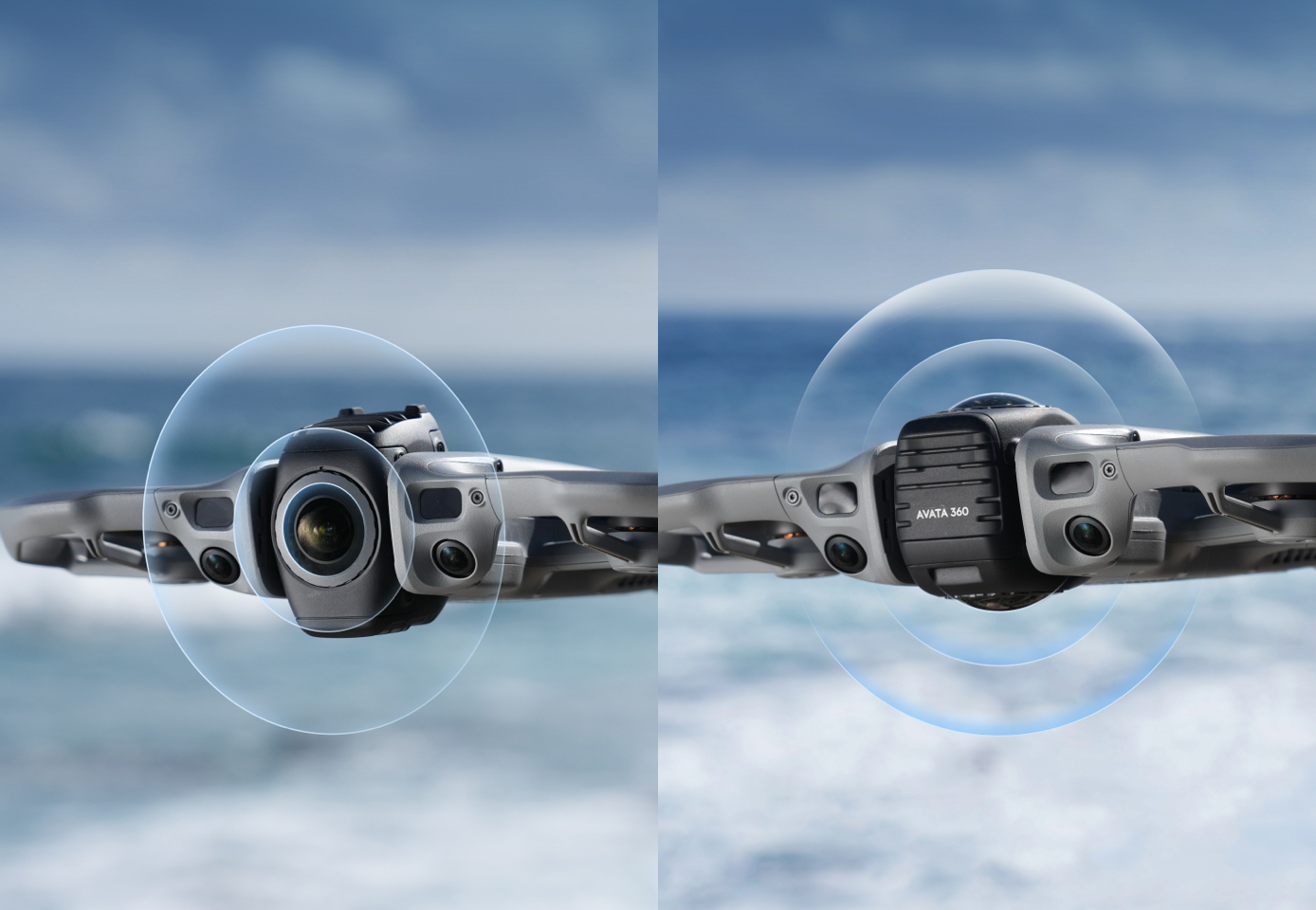 DJI Avata 360 detección omnidireccional de obstáculos