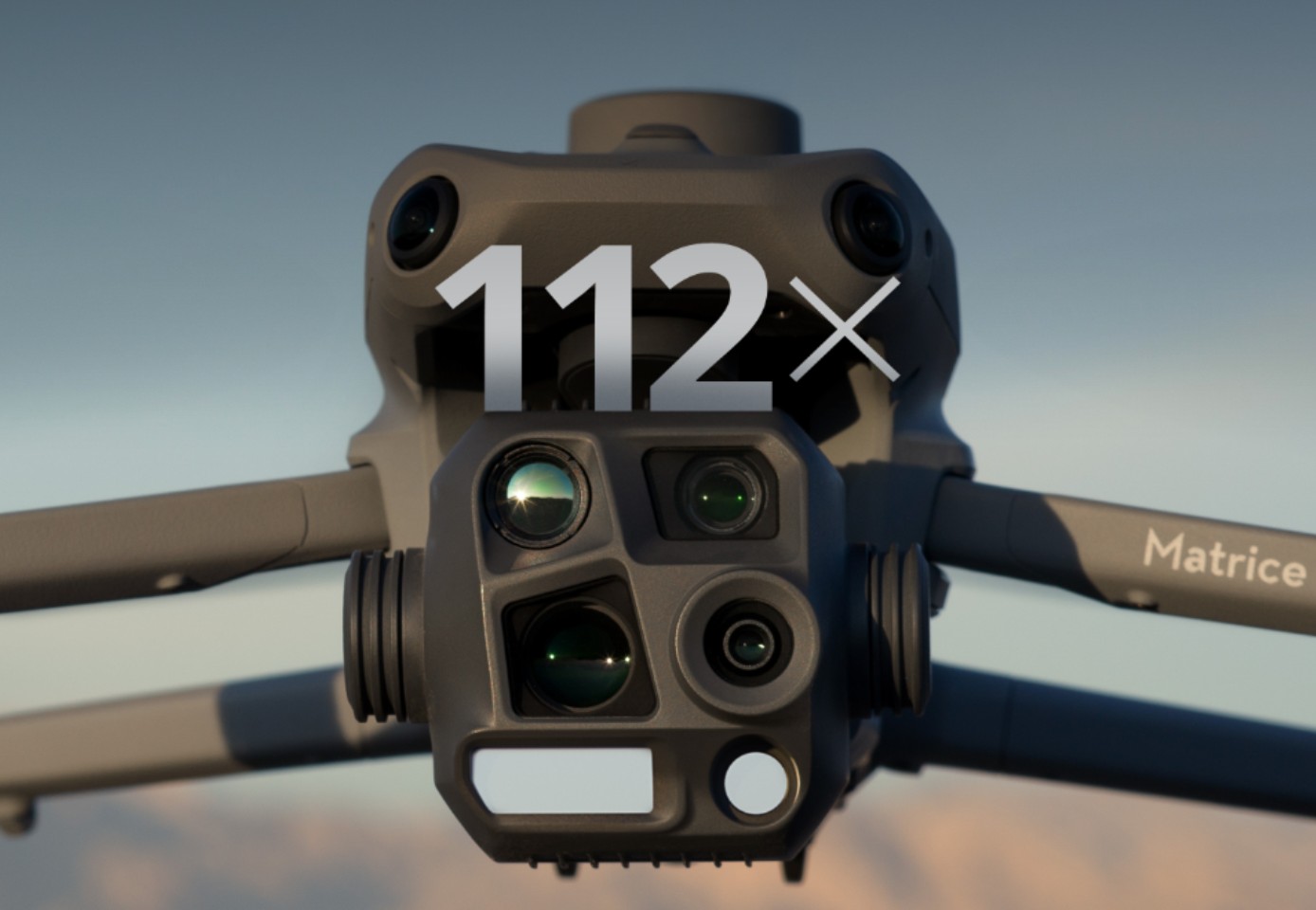 DJI Matrice 4T 112x hybrid zoom