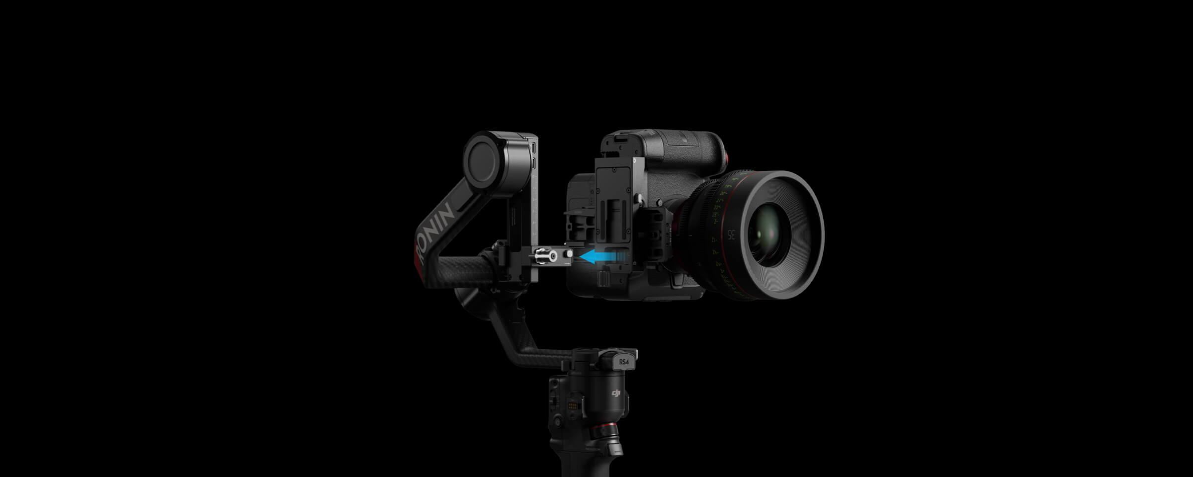 DJI RS 4 Pro native vertical shooting