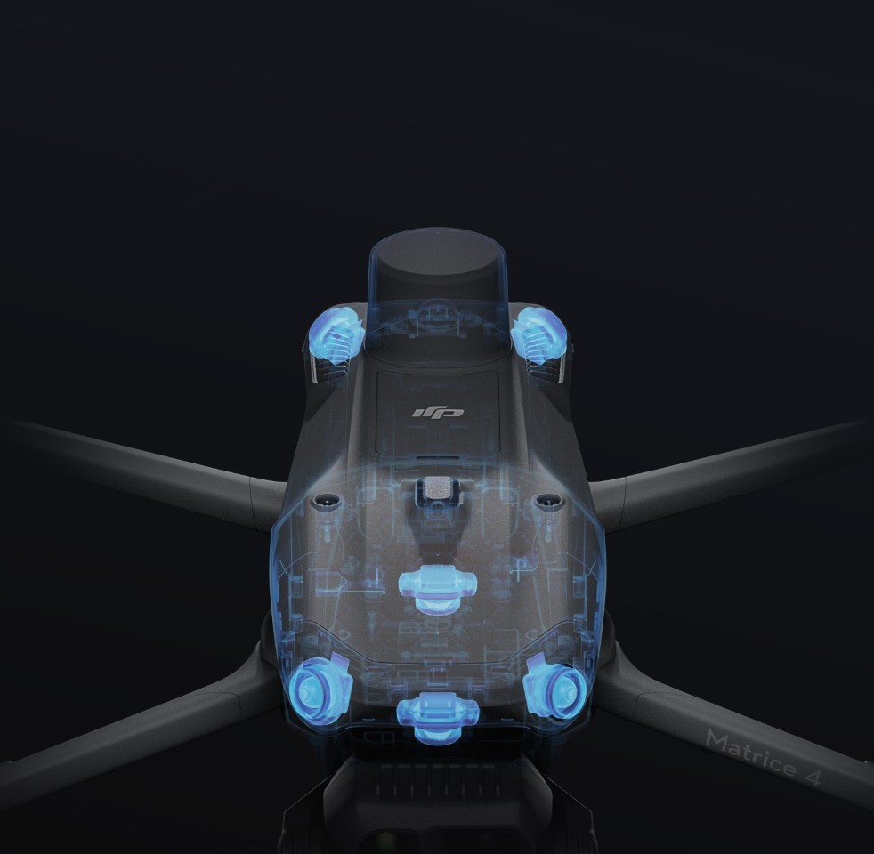 DJI Matrice 4 Series omnidirectional sensing