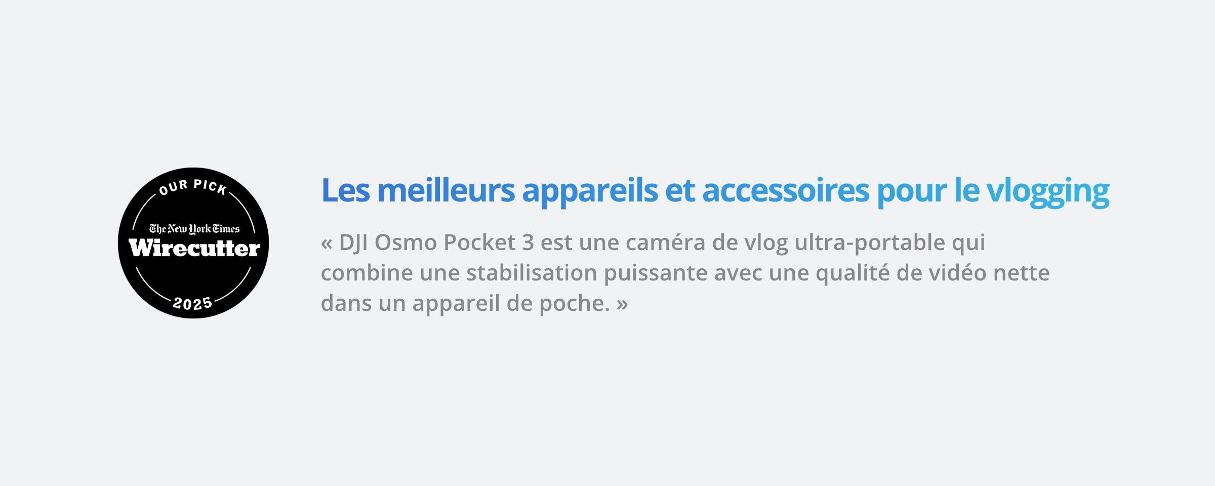 Osmo Pocket 3