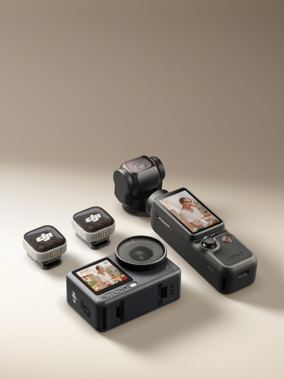 DJI Mic Mini 2S（1 TX + 1 モバイル RX + 充電ケース）- ミニ