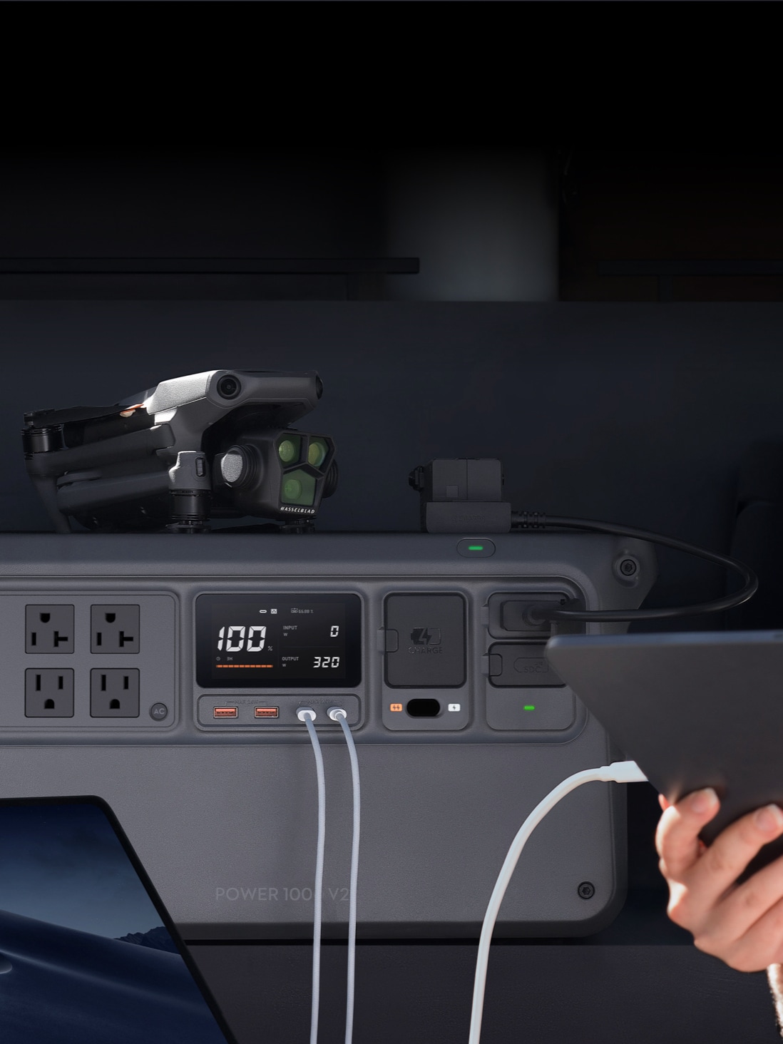 DJI Power 1000 V2 - 1024Wh ポータブル電源・静音 - DJI公式ストア