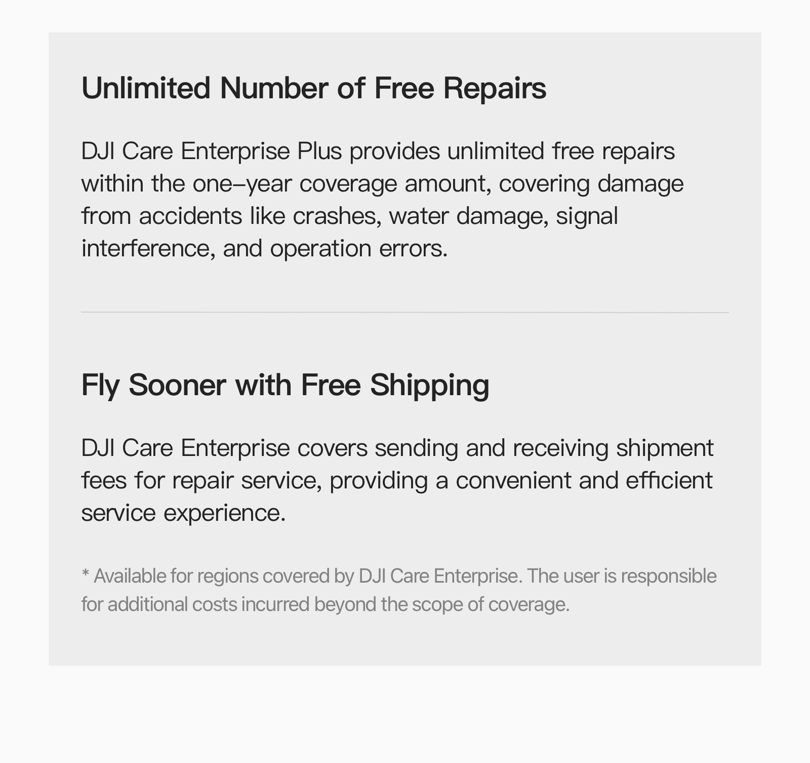 DJI Care Enterprise Plus(DJI Matrice 4T)