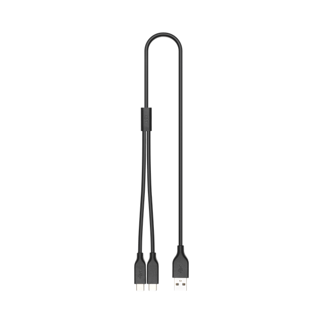 DJI USB Splitter Charging Cable (Type-A to Type-C)