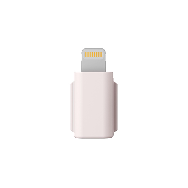 Adaptateur smartphone (Lightning) (Sunset White)