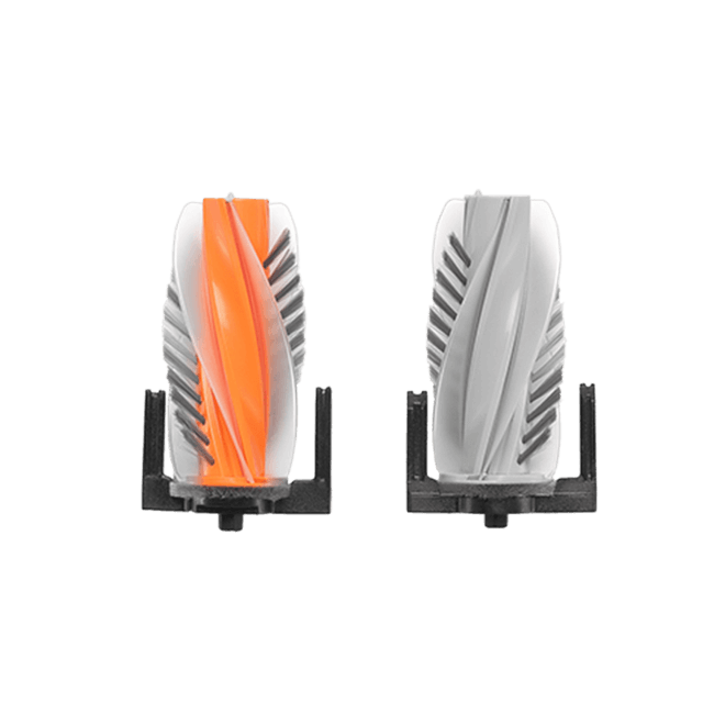 ROMO Roller Brush With Bristles and Rubber