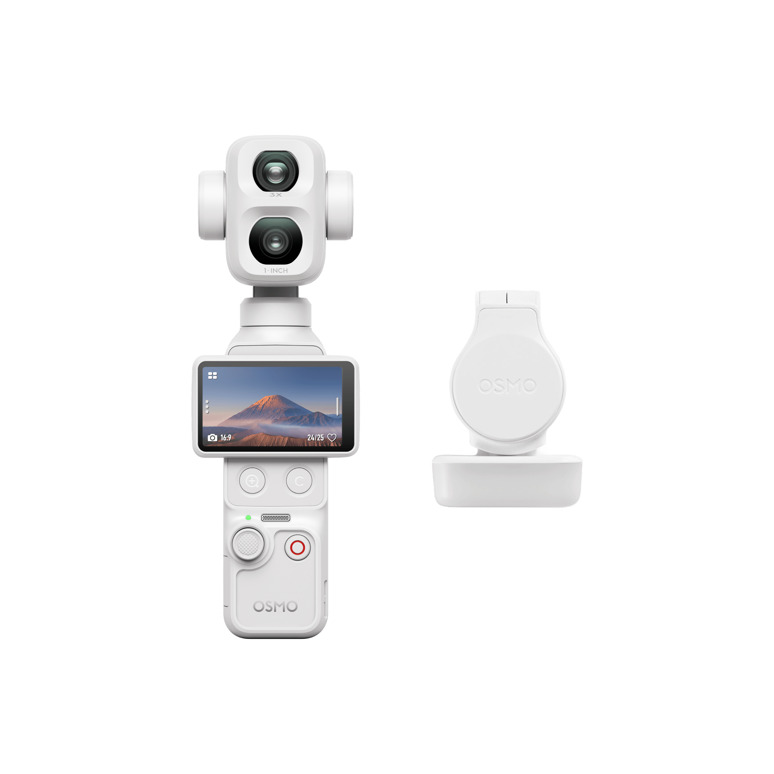 Osmo Pocket 4P 스탠더드 콤보(펄 화이트)