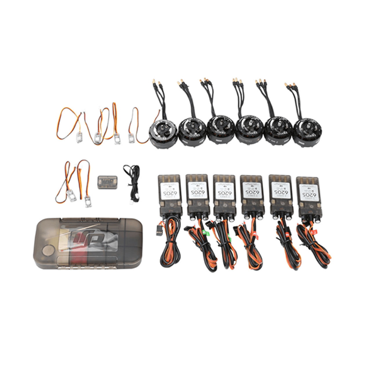 E800 (6*Motor/ESC; 5 pair props; Accessories pack; Updater for ESC)
