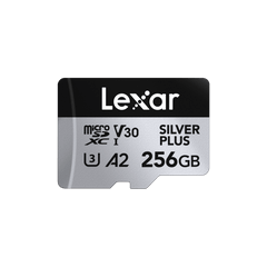 DJI Lexar Professional SILVER PLUS 256GB U3 A2 V30 microSDXC