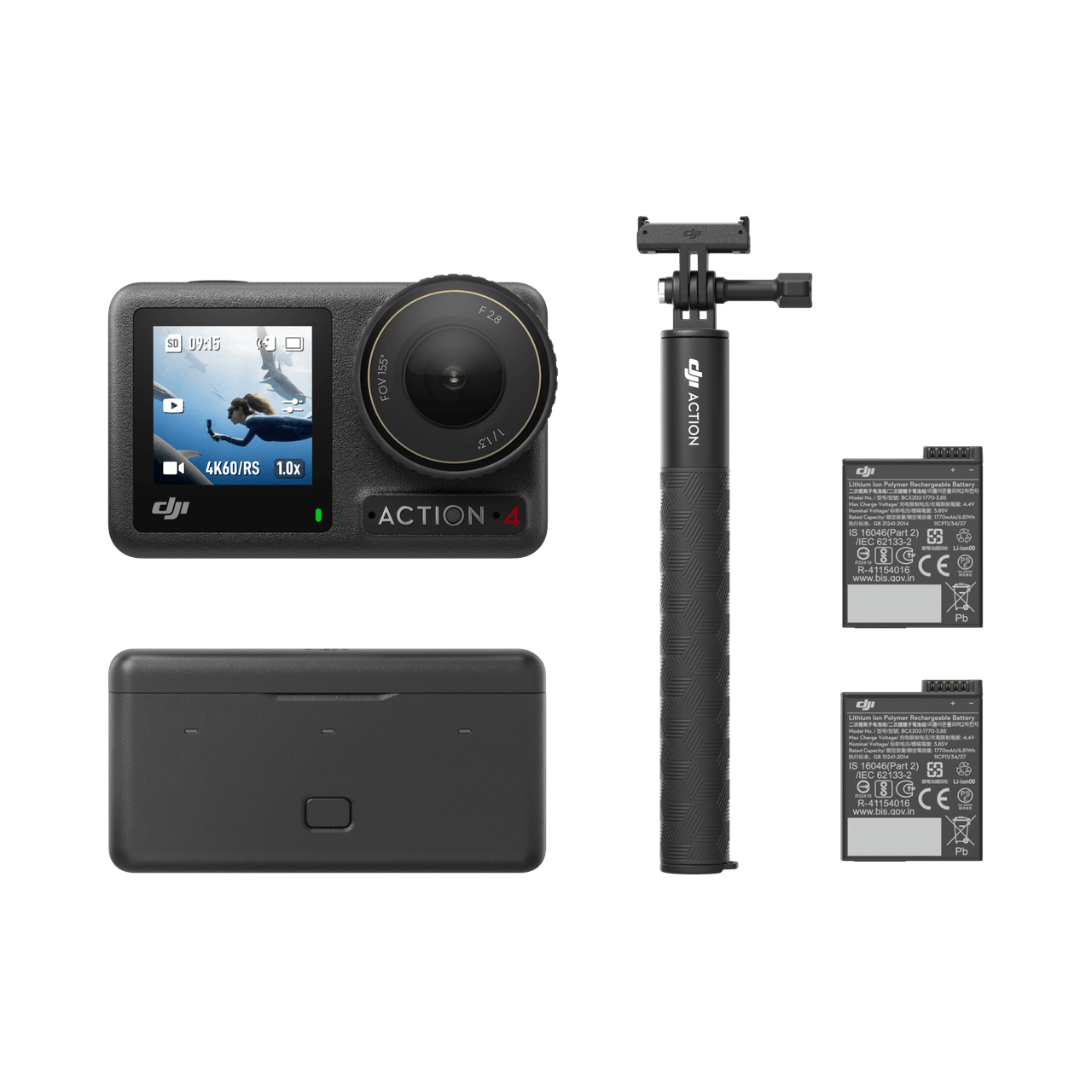 未開封 DJI Osmo Action 4 Standard Combo 新品未開封DJI OSMO ACTION