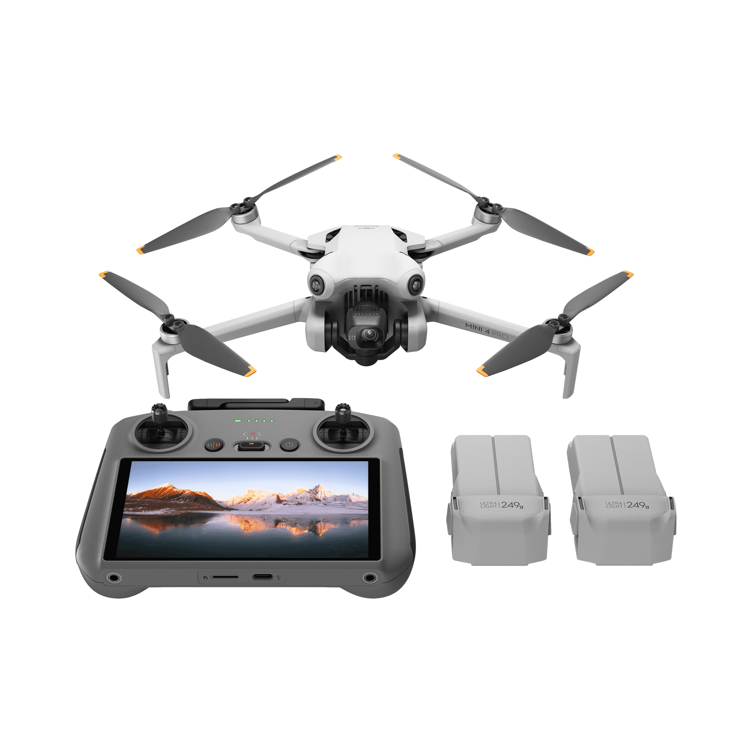 DJI Mini 4 Pro 플라이 모어 콤보 (DJI RC 2 포함)