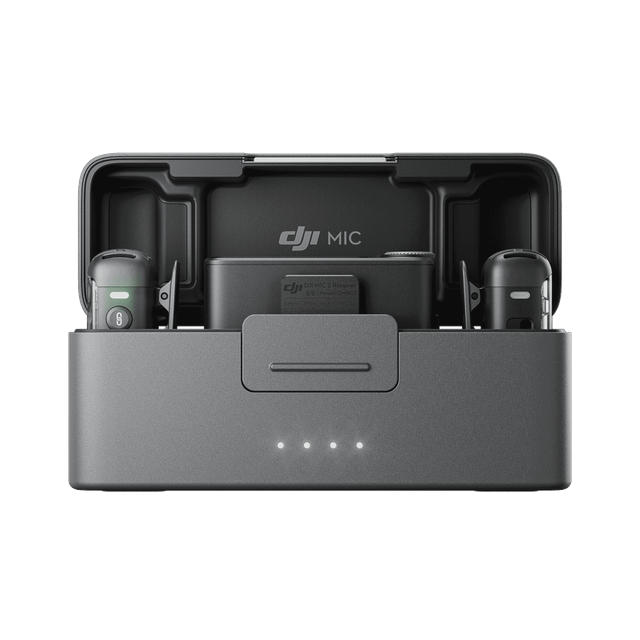 DJI Mic 2 (2 TX + 1 RX + Boîtier de recharge) (Unité reconditionnée)