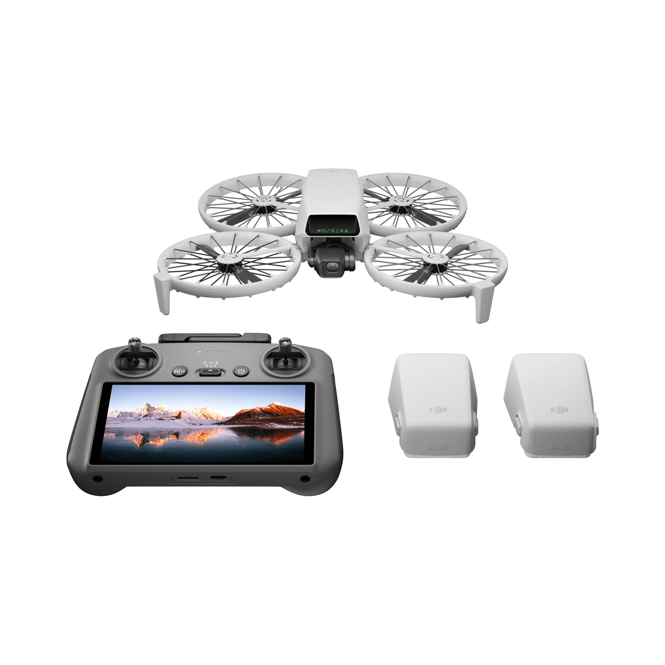 DJI Flip 플라이 모어 콤보 (DJI RC 2 포함) (리퍼브 유닛)