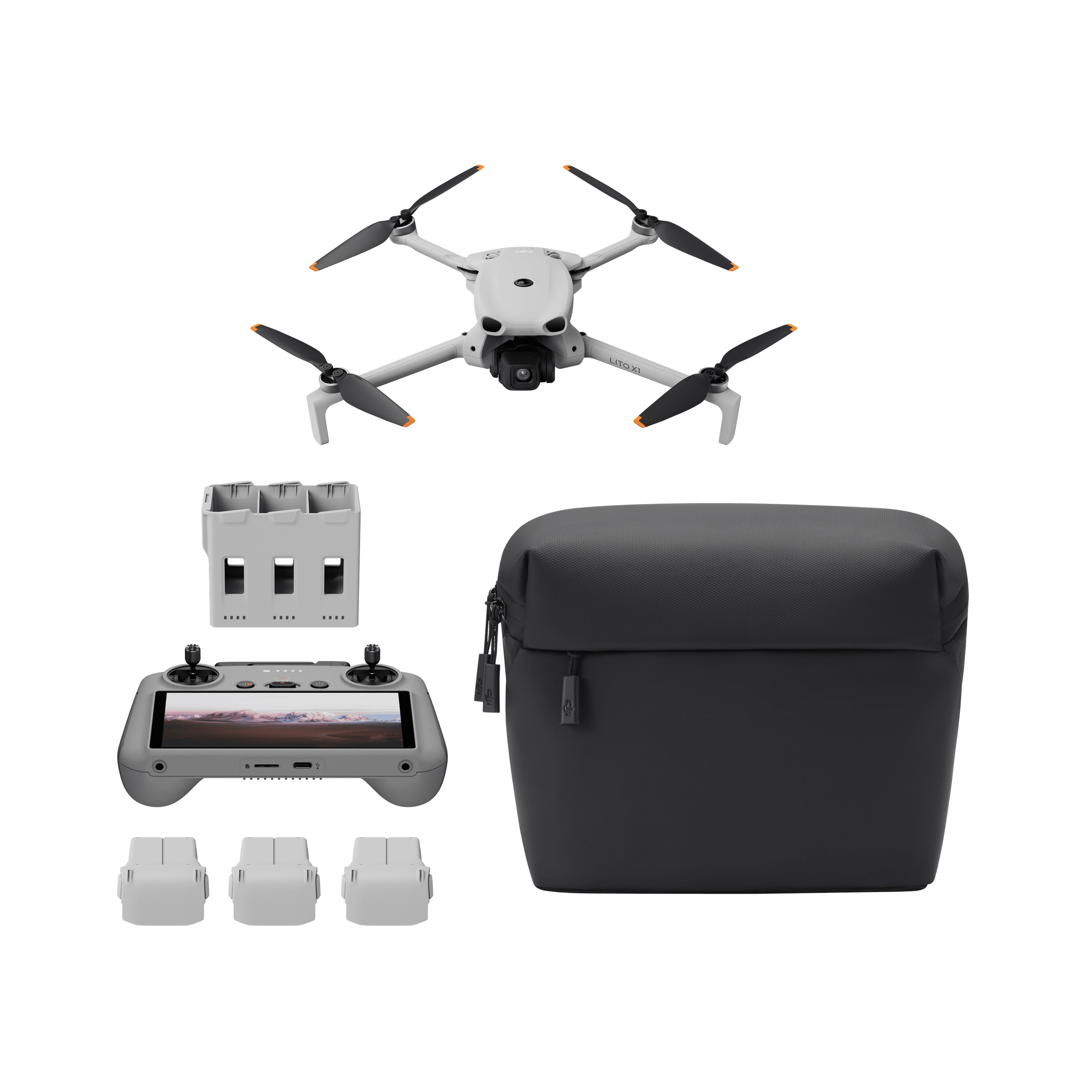 DJI Lito X1 플라이 모어 콤보 플러스 (DJI RC 2 포함)