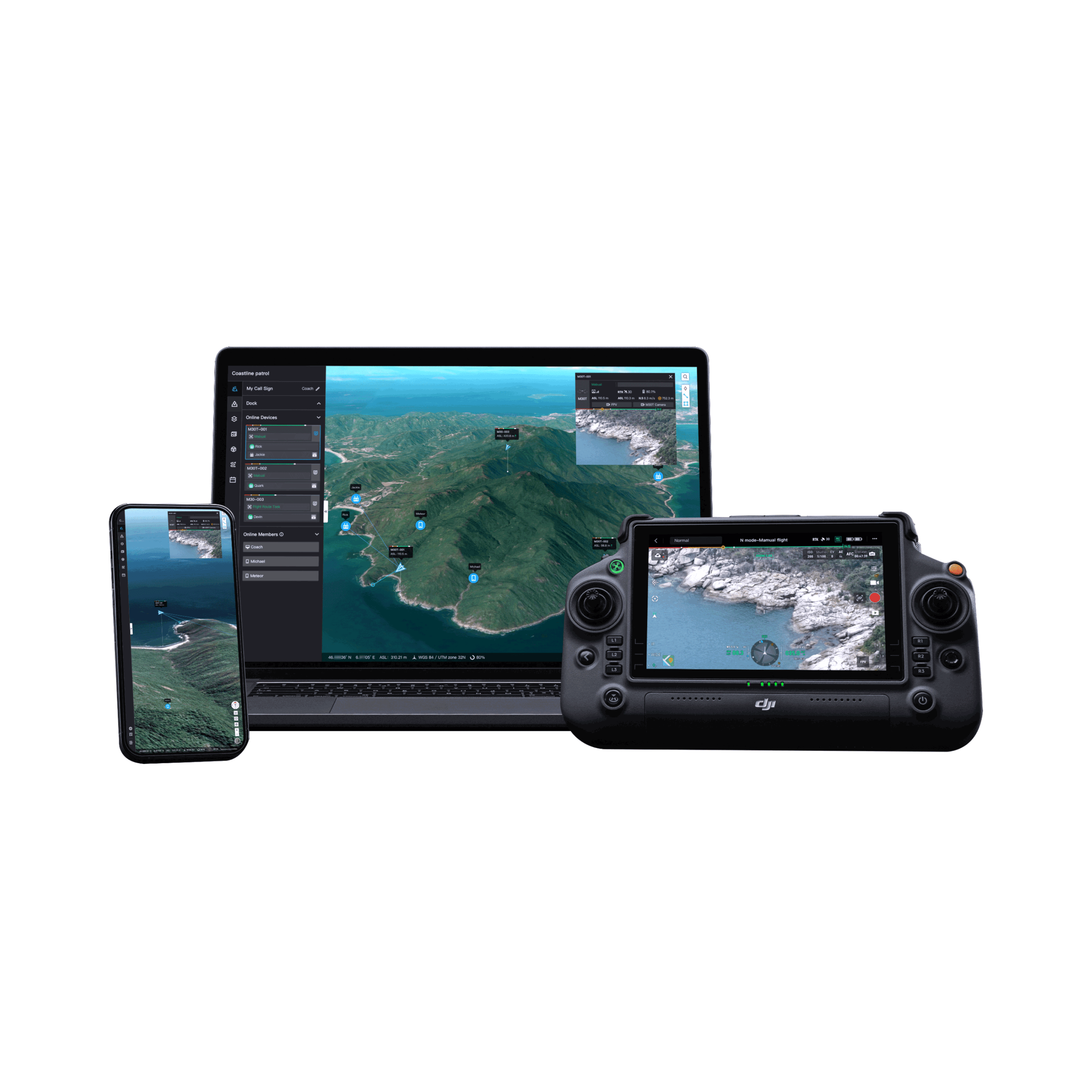 DJI FlightHub 2 비즈니스 버전(12개월 플랜)
