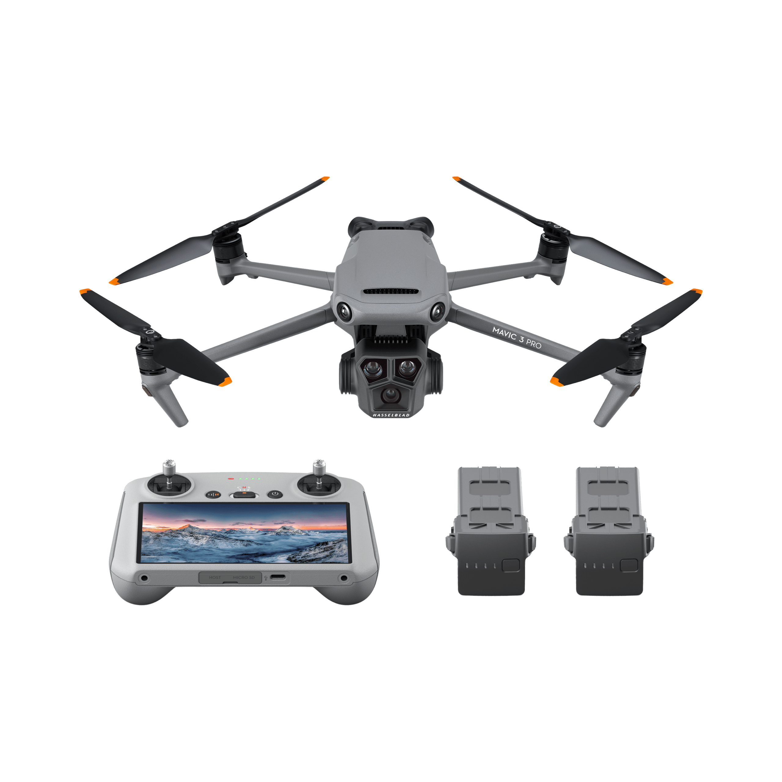 DJI Mavic 3 Pro 플라이 모어 콤보 (DJI RC 포함)