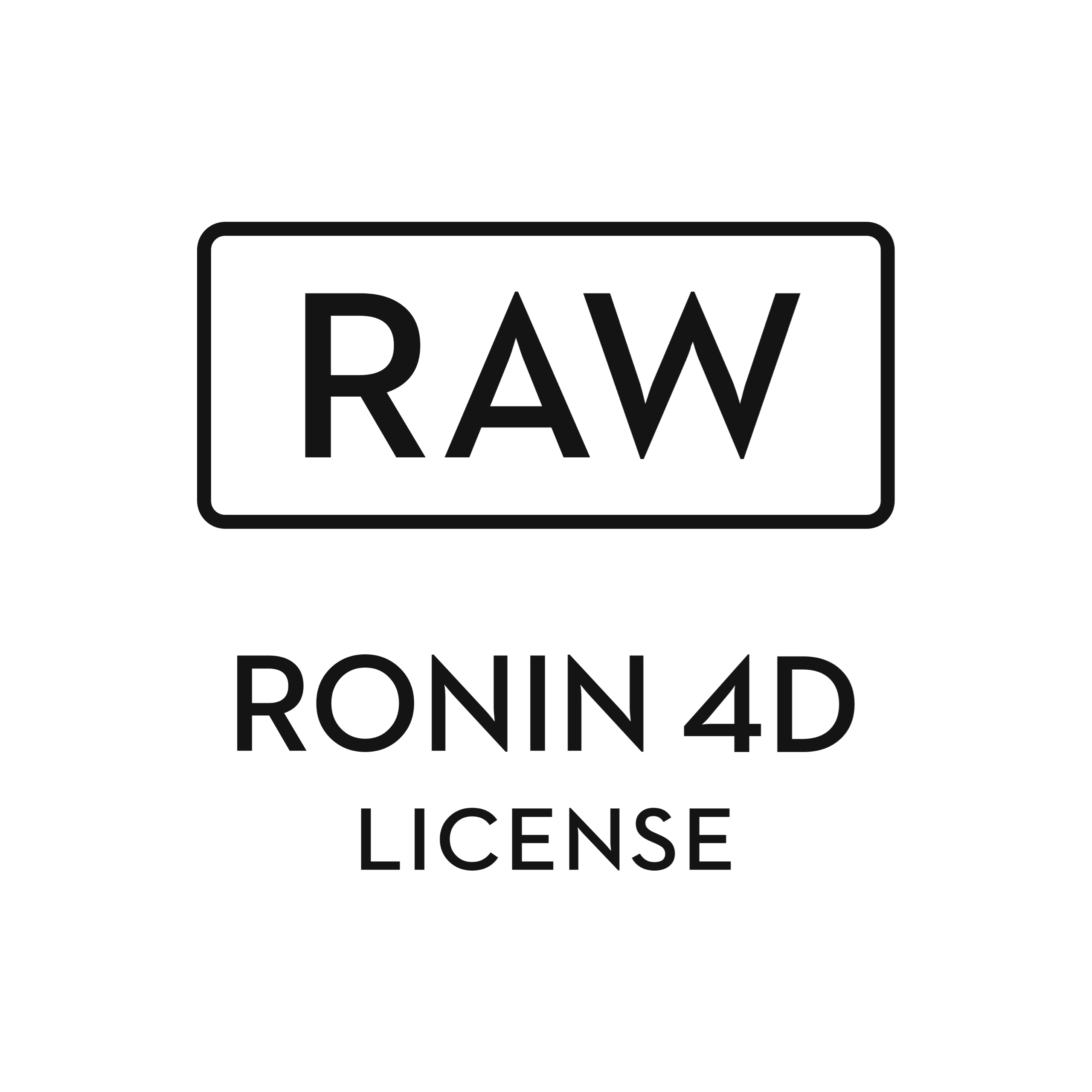 DJI Ronin 4D RAW 라이선스 키