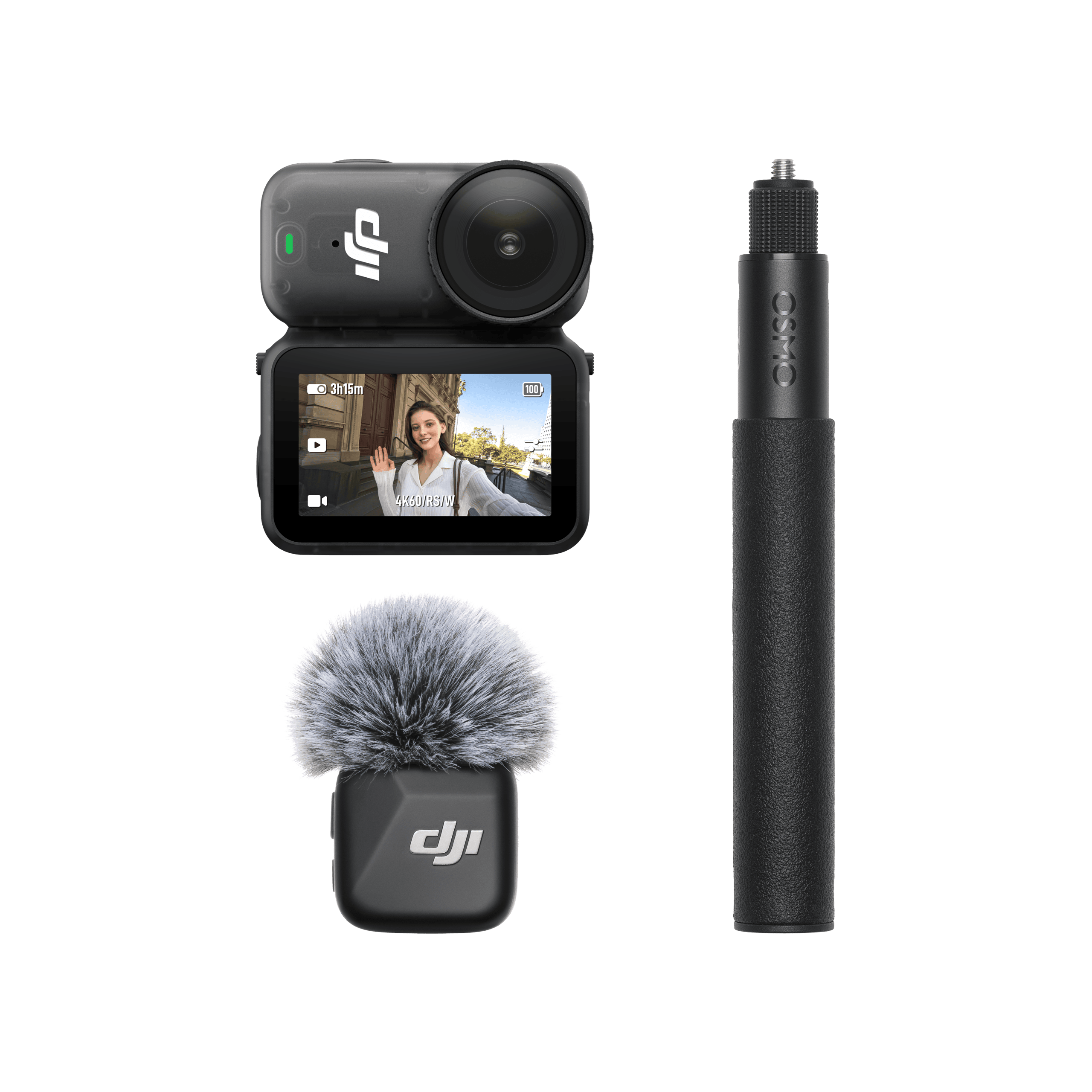 Osmo Nano 브이로그 콤보 (64GB, DJI Mic Mini 송신기 인피니티 블랙)