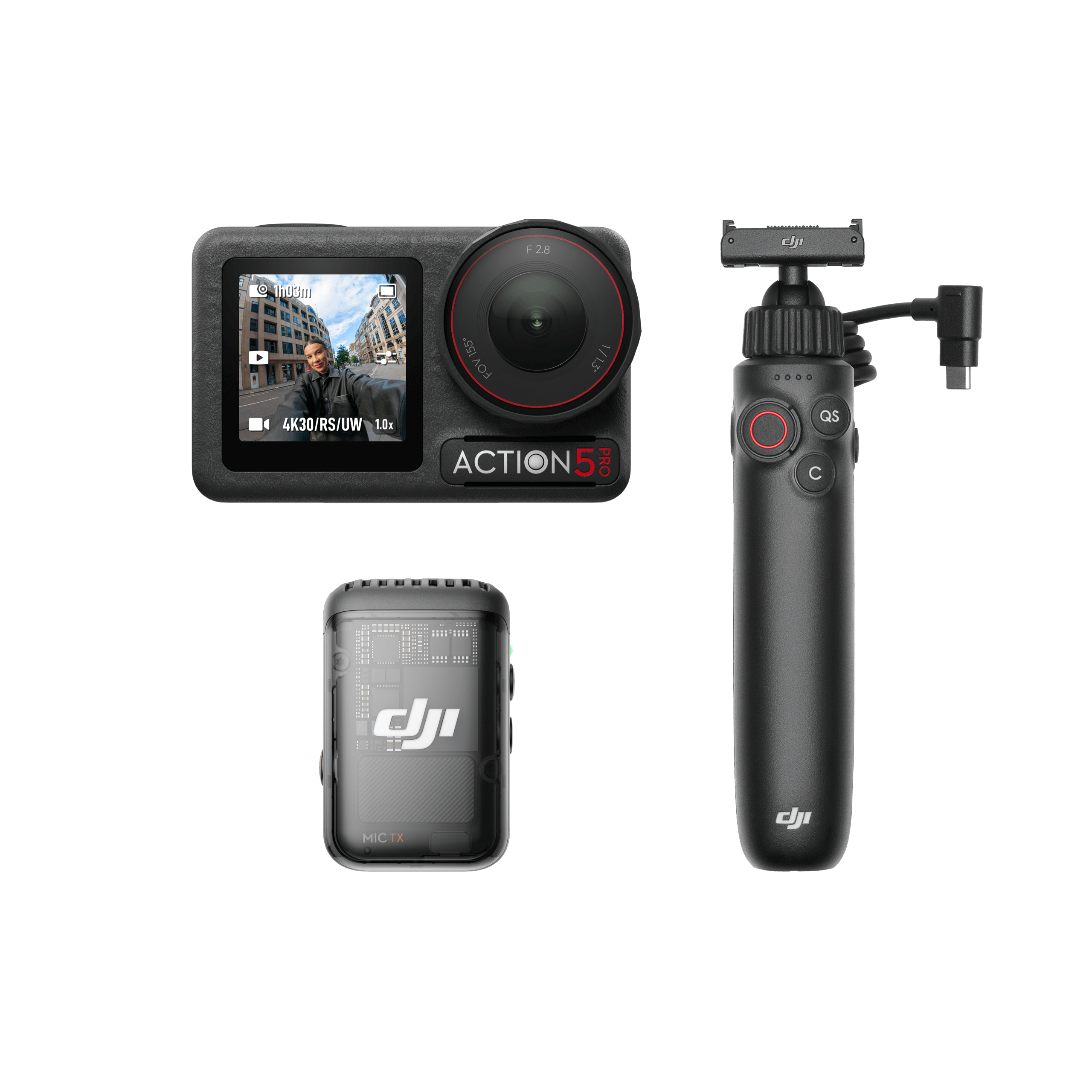 Osmo Action 5 Pro 브이로그 콤보 (DJI Mic 2 포함)
