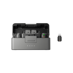 DJI Mic 3 (2 TX + 1 RX + Charging Case) + Mobile Phone Adapter (Lightning)