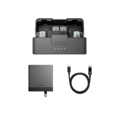 DJI Mic Mini 2 (2 TX + 1 Mobile RX + Charging Case) 140W GaN Charging Combo